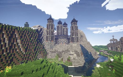 Minecraft Medieval caslte