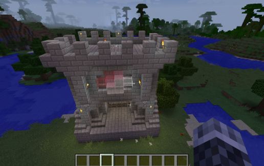 Castle Gate Model n-1.11 schematic - building