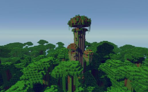 Jungle Tower schematic - building