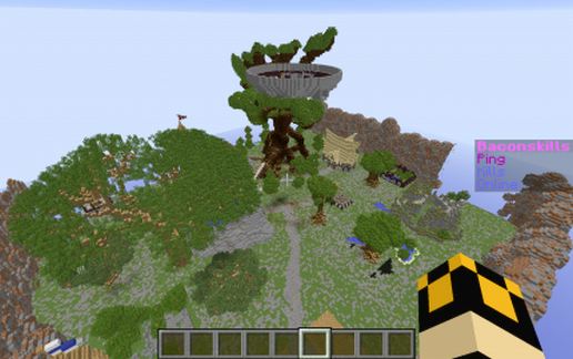 PvP arena with spawn,shop and more schematic - building