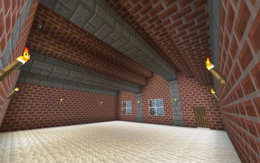 Tiny industrial warehouse