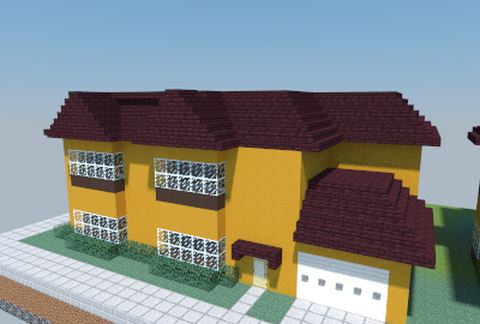Modern House (1) schematic - building