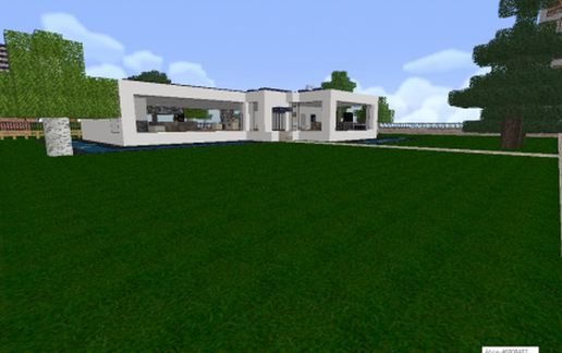 modern home schematic - building