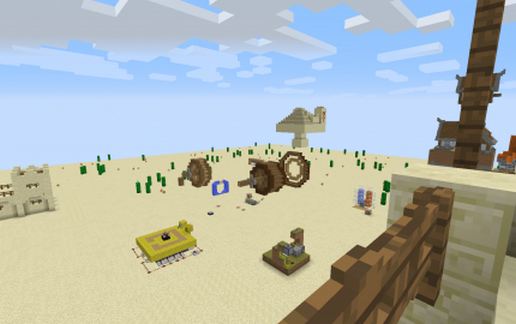Desert Village Wall Tower