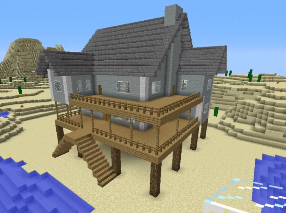 Beach House schematic - building