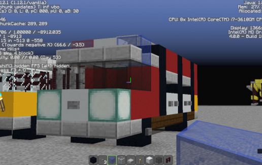 Fire Truck schematic - building