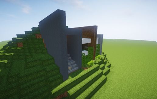 Modern Mountain House schematic - building
