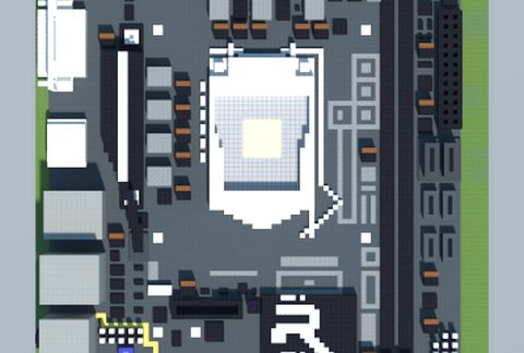 Intel Z170 RACING GTN (BIOSTAR) schematic - building