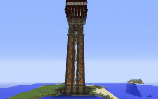 Flat Terrain Tower for Truncoctagon