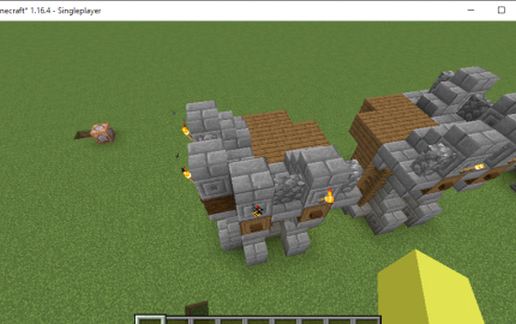 small wall corner schematic - building