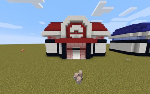 Pokémon Center schematic - building
