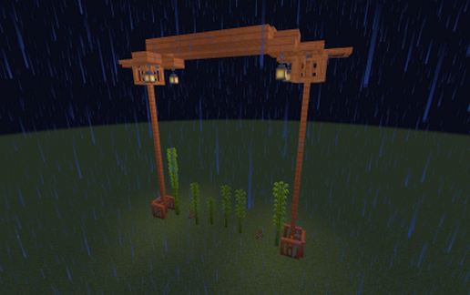 Bamboo Decoration schematic - building