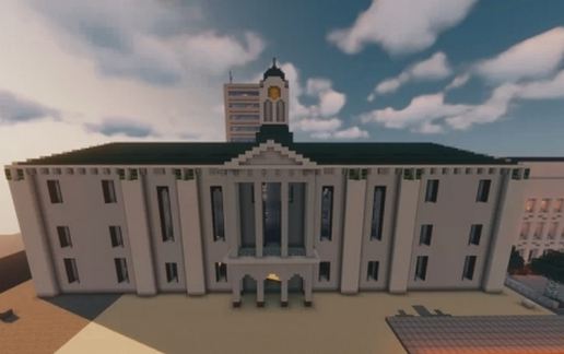 Town hall schematic - building