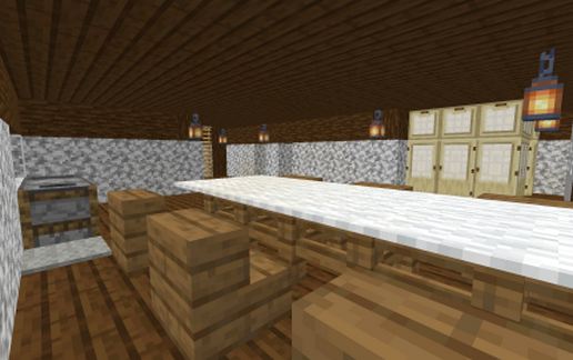 Minecraft Medieval Fortress Handbook Farmhouse schematic - building