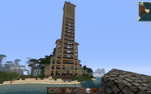 Eternity Tower schematic - building