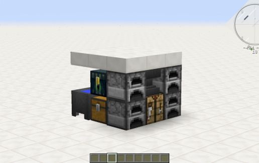 Tiny Functionnal Station schematic - building