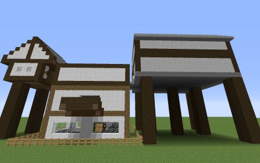 Steampunk House schematic - building