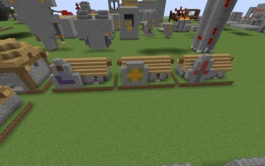 Cobble Armor Shop schematic - building