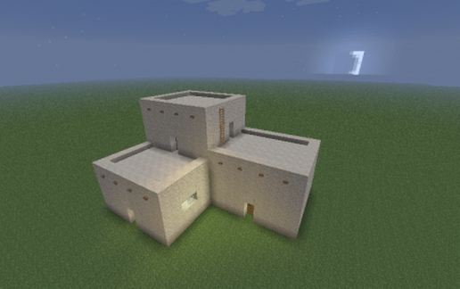 Adobe House schematic - building