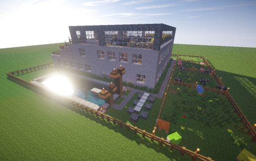Withe Mansion schematic - building