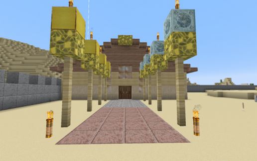 Great Hall of Diamond and Gold schematic - building