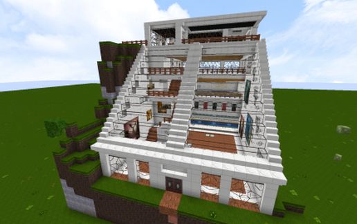 Inter-Mountain Keep schematic - building
