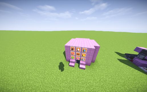 Shulker storage system schematic - building