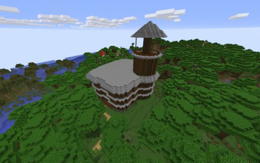 Unfinished Mansion schematic - building