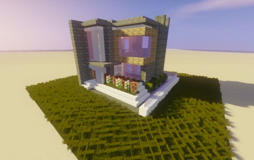 15x15 Modern Home schematic - building