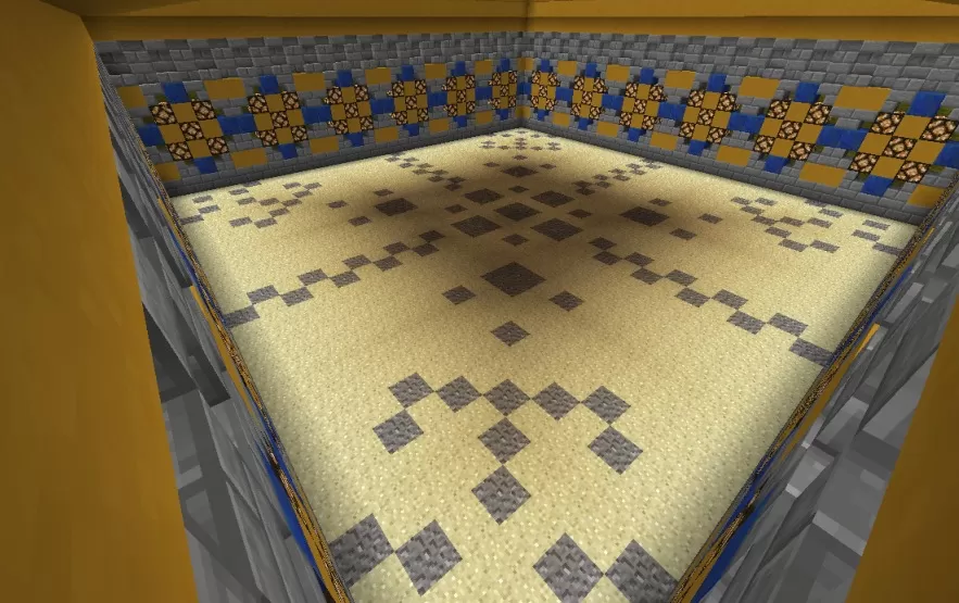 TNTRun Arena schematic - building