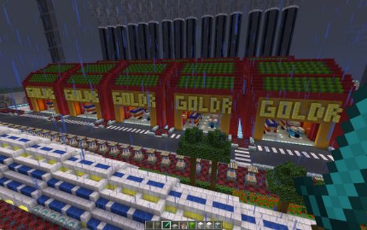 gold smelting factory