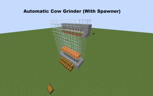 Automatic Cow Grinder schematic - building