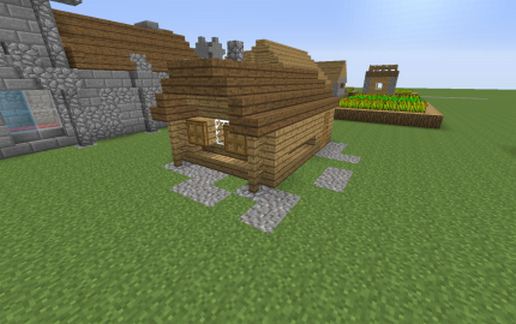 tiny village house schematic - building