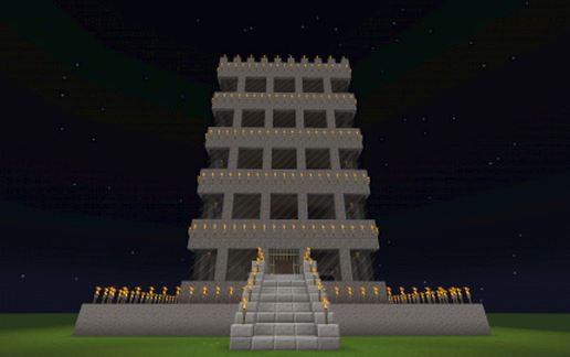 Medieval Building schematic - building
