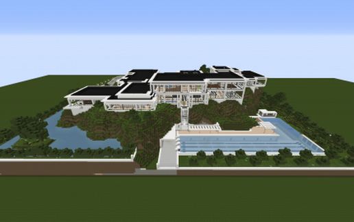 Billionaire's Row: Mega Mansion schematic - building