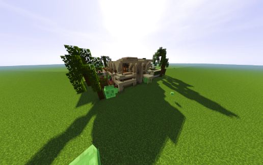 Desert Mansion schematic - building