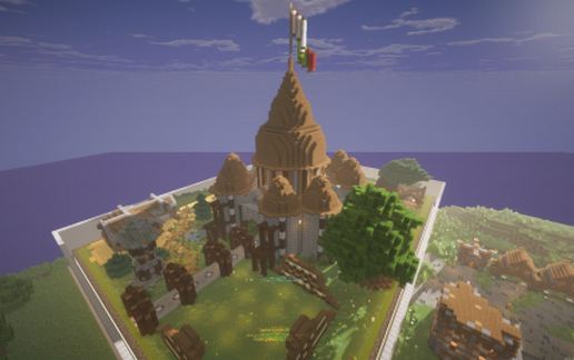 Survival Spawn schematic - building