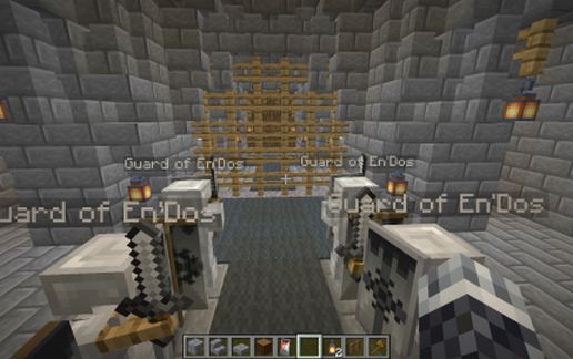 Castle Gate (3-Height) with Drawbridge h-3.0a