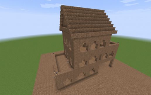 Dirt house schematic - building