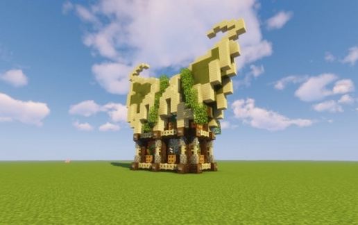 Small elven house schematic - building