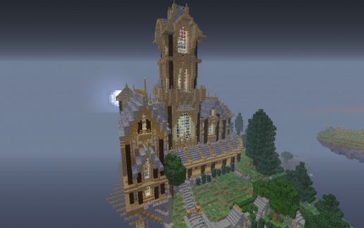 Heart of the Manor schematic - building
