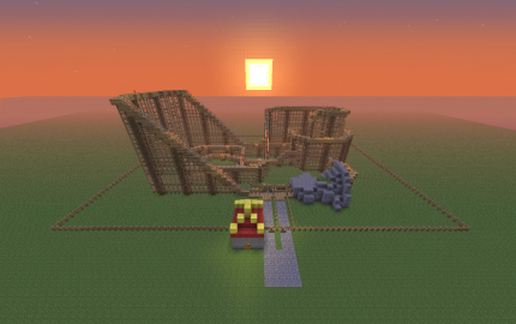 rollercoaster schematic - building