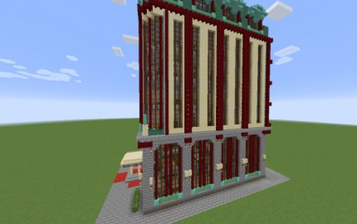 grand hotel 7 sky schematic - building