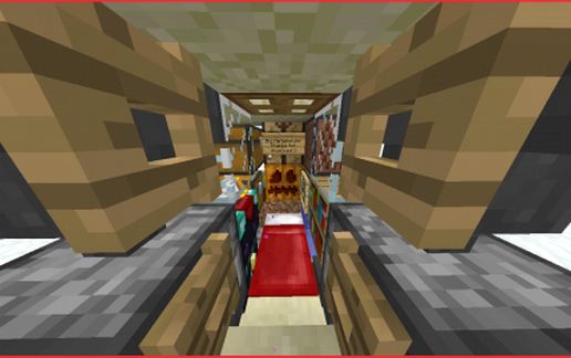 Smallest Minecraft house [with all you will need :)] schematic - building