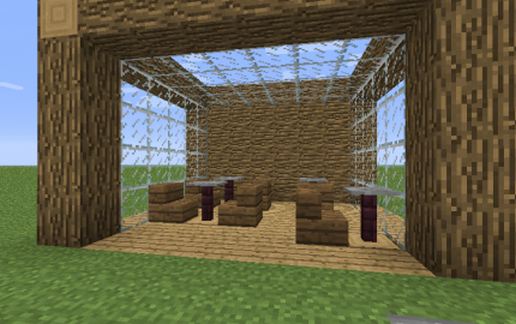 Open Cafe schematic - building