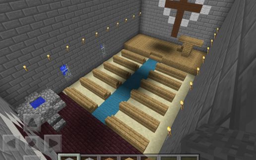 Medieval Church - Pocket Edition schematic - building