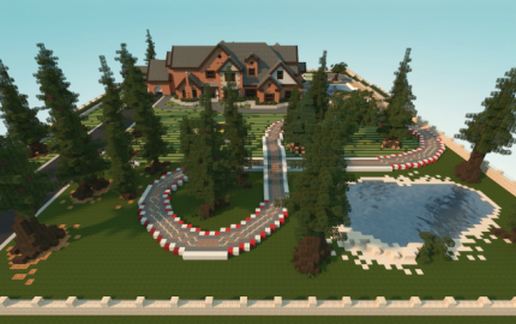 Traditional Mansion schematic - building