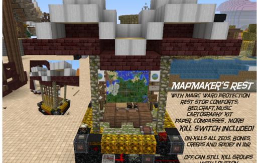 Mapmaker's Rest schematic - building