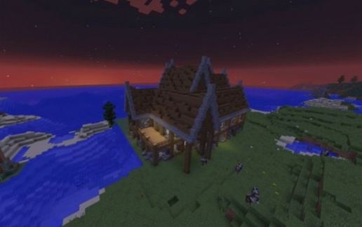 Rustic Mansion/Large House schematic - building