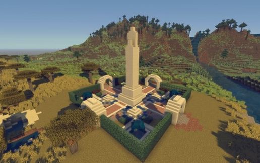 Victory Column schematic - building